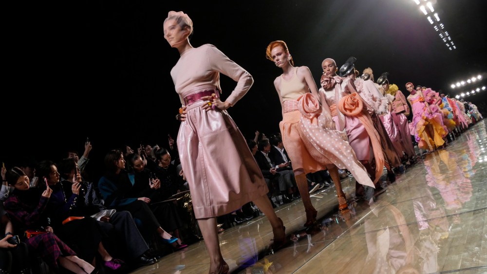 Models on the catwalkMarc Jacobs show, Runway, Spring Summer 2019, New York Fashion Week, USA - 12 Sep 2018