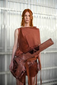 Backstage at Rick Owens RTW Spring 2019