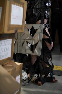 Backstage at Rick Owens RTW Spring 2019