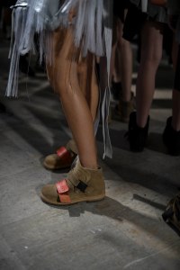 Backstage at Rick Owens RTW Spring 2019