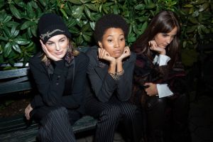 Backstage at Ralph Lauren RTW Fall 2018