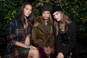 Backstage at Ralph Lauren RTW Fall 2018