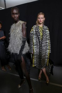 Backstage at Rochas RTW Spring 2019