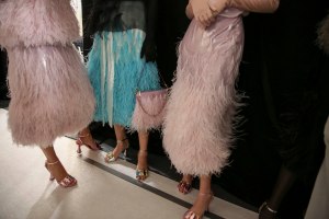 Backstage at Rochas RTW Spring 2019