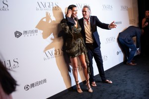 Adriana Lima and Russell James