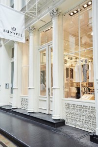 Sunspel’s first U.S. store in New York’s SoHo.