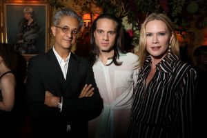 Max Vadukul, Jordan Roth and Stephanie March