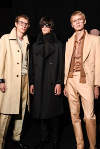 Backstage at Tom Ford RTW Spring 2019
