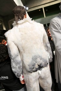 Backstage at Thom Browne RTW Spring 2019