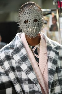 Backstage at Thom Browne RTW Spring 2019