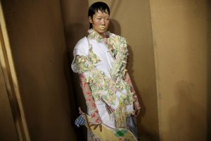 Backstage at Thom Browne RTW Spring 2019