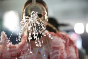 Backstage at Thom Browne RTW Spring 2019
