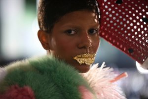 Backstage at Thom Browne RTW Spring 2019