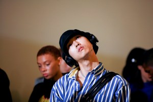 Backstage at Tibi RTW Spring 2019