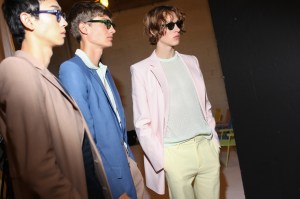 Backstage at Tibi RTW Spring 2019