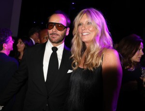 Tom Ford and Patti Hansen