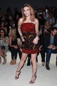 Paris Jackson in the front rowTom Ford show, Front Row, Spring Summer 2019, New York Fashion Week, USA - 05 Sep 2018