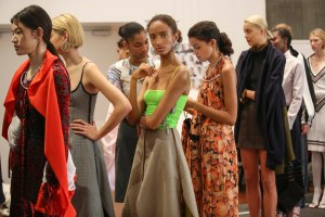 Backstage at Y/Project RTW Spring 2019