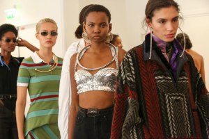 Backstage at Y/Project RTW Spring 2019