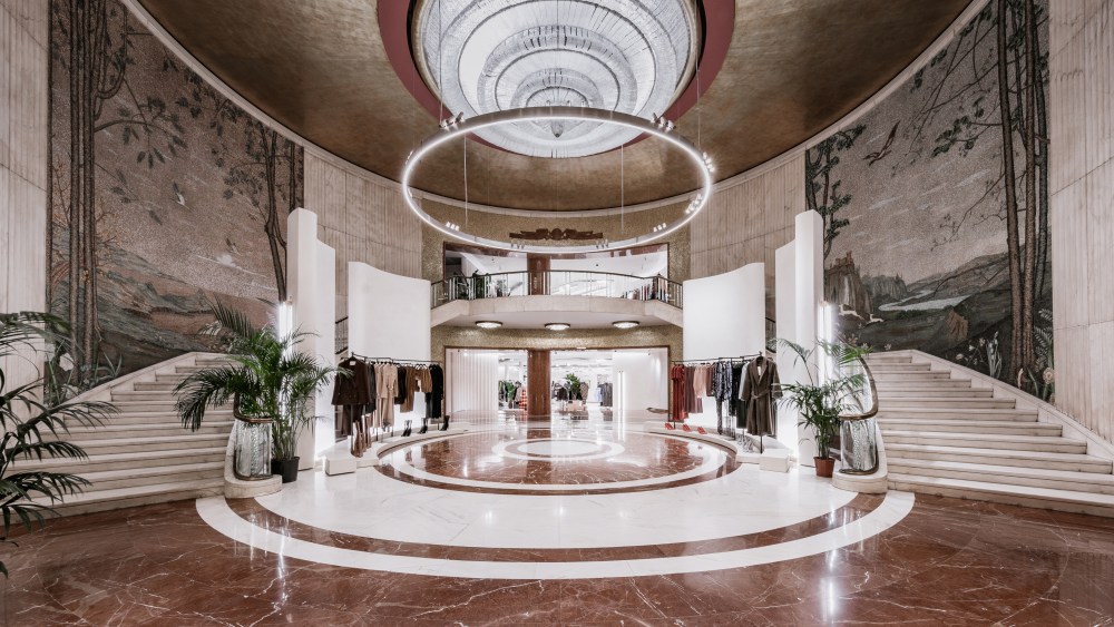 Zara's revamped flagship in Milan.