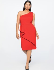 A holiday look from the Jason Wu x Eloquii capsule.