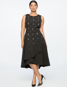 A holiday look from the Jason Wu x Eloquii capsule.