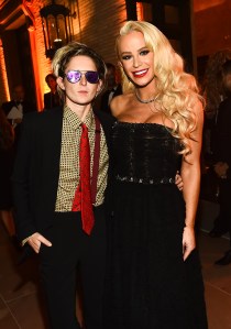 Nats Getty and Gigi Gorgeous Amfar Inspiration Gala