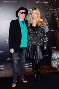 Keith Richards,  Patti Hansen