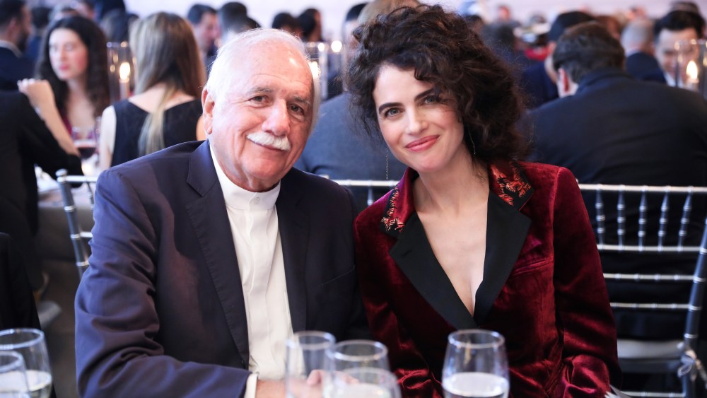 Moshe Sadfie and Neri Oxman. Photo: Samantha Nandez/BFA.com