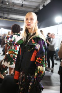 Backstage at Sacai RTW Spring 2019