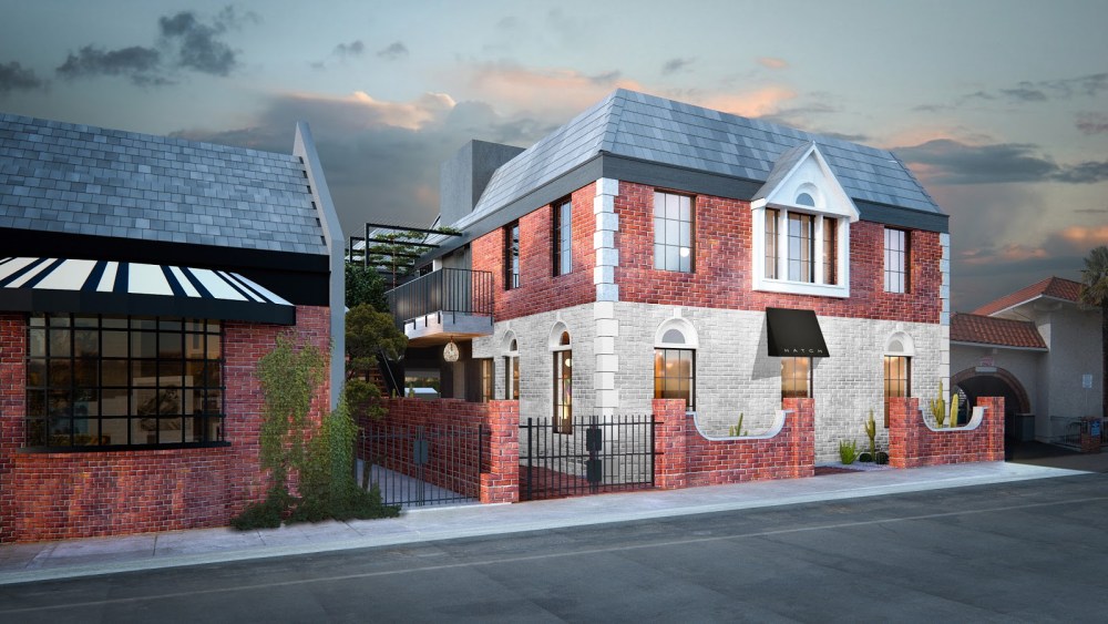 A rendering of Hatch's new boutique in the Brentwood neighborhood of Los Angeles