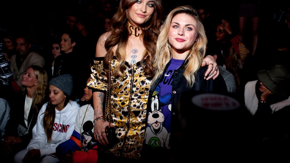 Paris Jackson and Frances Bean Cobain