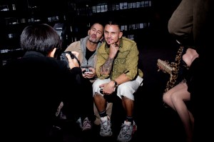 Marc Jacobs and Char Defrancesco