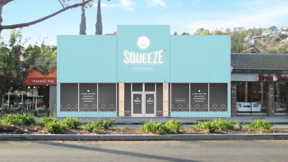 A rendering of the first Squeeze location in Studio City, Calif.