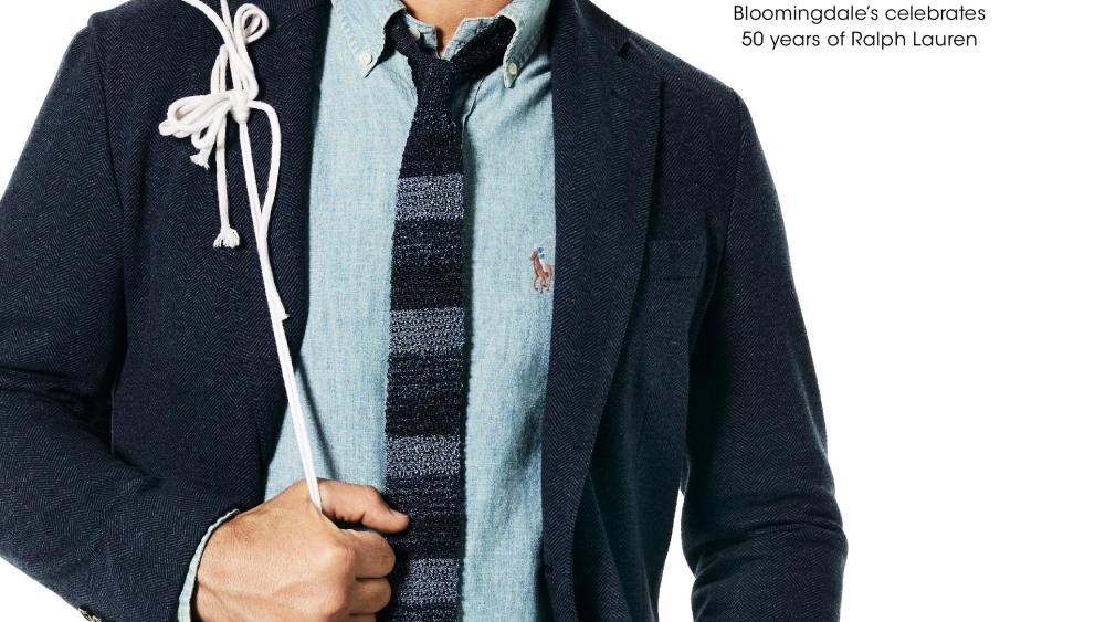 Luke Rockhold in the Bloomingdale's Heart of New York campaign.