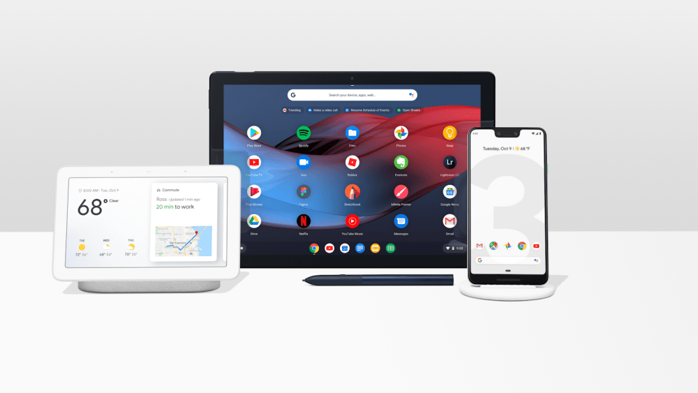 google ai voice camera pixel 3