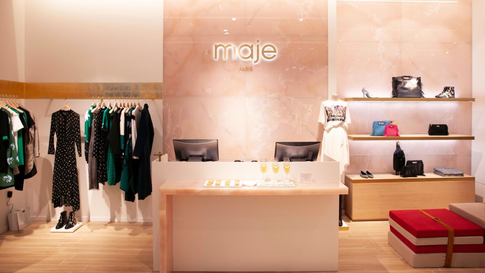 The new Maje Rockefeller Center flagship.