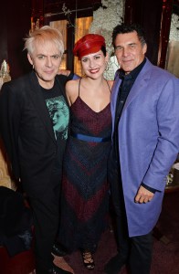 Nick Rhodes, Nefer Suvio, and Andre Balazs