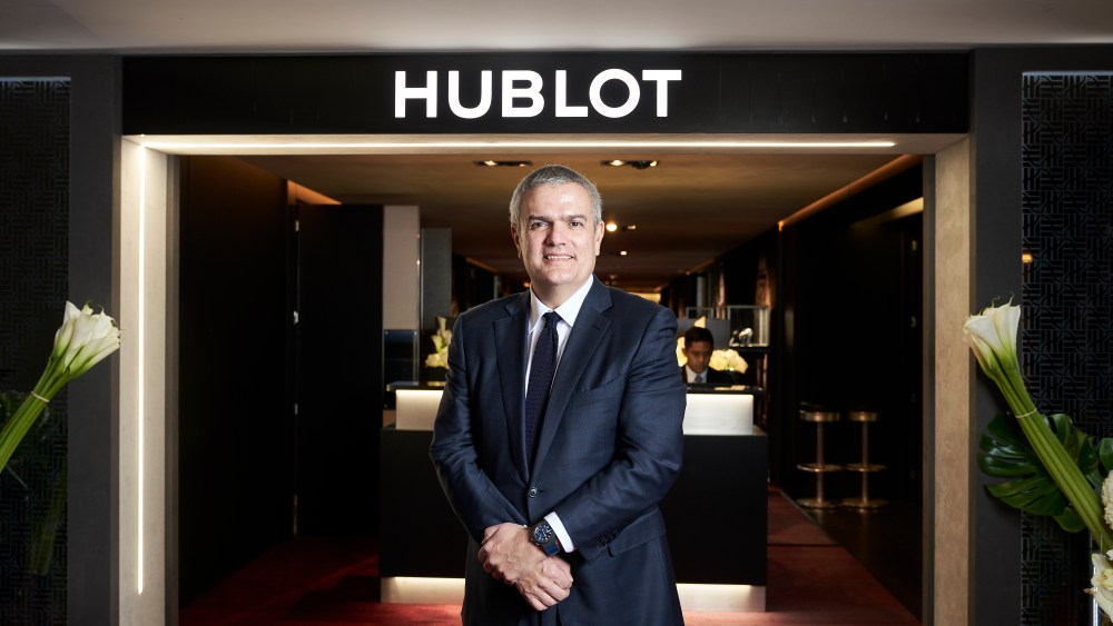 Ricardo Guadalupe of Hublot