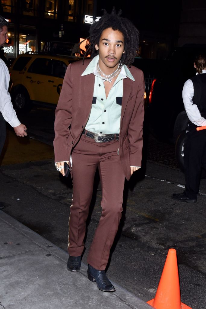 Luka Sabbat'Calvin Klein Women' Fragrance Launch, New York Fashion Week, USA - 11 Sep 2018 WEARING CALVIN KLEIN