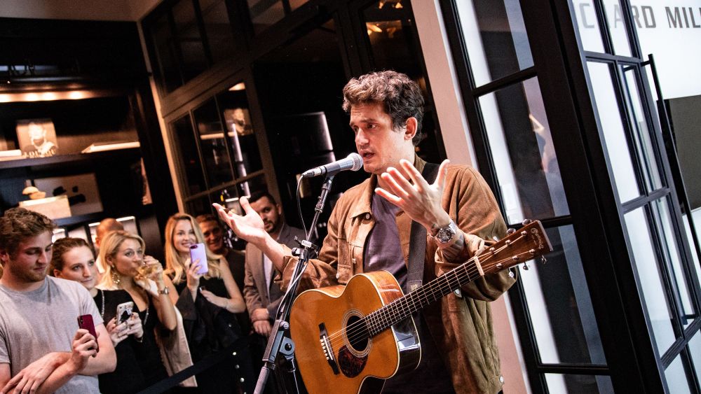 John MayerJohn Mayer in concert at Material Good, New York, USA - 04 Oct 2018