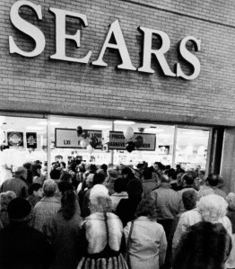 Sears in the Wyoming Valley Mall in Wilkes-Barre Twp., Penn.,March 1, 1989.