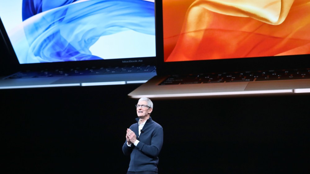 Apple CEO Tim Cook speaks during an event to announce new products, in the Brooklyn borough of New YorkApple Showcase, New York, USA - 30 Oct 2018