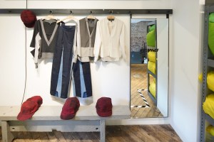 Some of the looks from the Public School  X Eileen Fisher collaboration.