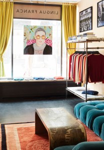 Inside the Lingua Franca Store on Bleeker