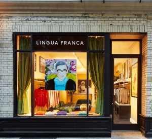Inside the Lingua Franca Store on Bleeker