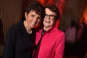 Ilana Kloss and Billie Jean King