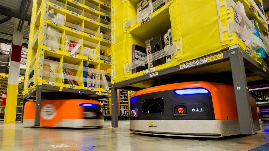 Operations Inside An Amazon.com Inc. Fulfillment Center