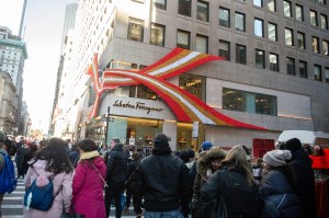 The scene on Black Friday 2018.