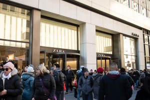 The scene on Black Friday 2018.